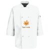 Button Chef Coat with Thermometer Pocket Thumbnail