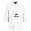 Button Chef Coat with Thermometer Pocket Thumbnail