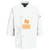 Button Chef Coat with Thermometer Pocket Thumbnail