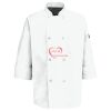 Button Chef Coat with Thermometer Pocket Thumbnail