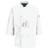 Button Chef Coat with Thermometer Pocket Thumbnail