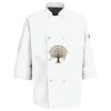 Button Chef Coat with Thermometer Pocket Thumbnail
