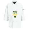 Button Chef Coat with Thermometer Pocket Thumbnail