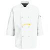 Button Chef Coat with Thermometer Pocket Thumbnail
