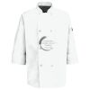 Button Chef Coat with Thermometer Pocket Thumbnail