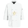 Button Chef Coat with Thermometer Pocket Thumbnail