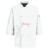 Button Chef Coat with Thermometer Pocket Thumbnail
