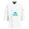 Button Chef Coat with Thermometer Pocket Thumbnail