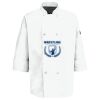 Button Chef Coat with Thermometer Pocket Thumbnail
