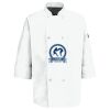 Button Chef Coat with Thermometer Pocket Thumbnail