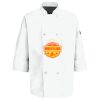 Button Chef Coat with Thermometer Pocket Thumbnail