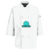 Button Chef Coat with Thermometer Pocket Thumbnail