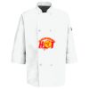 Button Chef Coat with Thermometer Pocket Thumbnail