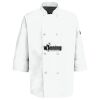 Button Chef Coat with Thermometer Pocket Thumbnail