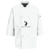 Button Chef Coat with Thermometer Pocket Thumbnail