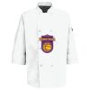 Button Chef Coat with Thermometer Pocket Thumbnail