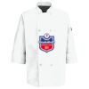 Button Chef Coat with Thermometer Pocket Thumbnail