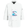Button Chef Coat with Thermometer Pocket Thumbnail
