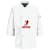 Button Chef Coat with Thermometer Pocket Thumbnail