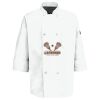 Eight Pearl Button Chef Coat with Thermometer Pocket Thumbnail