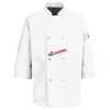 Button Chef Coat with Thermometer Pocket Thumbnail