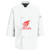 Button Chef Coat with Thermometer Pocket Thumbnail