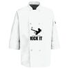 Button Chef Coat with Thermometer Pocket Thumbnail