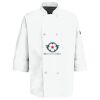Button Chef Coat with Thermometer Pocket Thumbnail