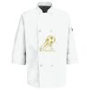 Button Chef Coat with Thermometer Pocket Thumbnail