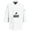 Eight Pearl Button Chef Coat with Thermometer Pocket Thumbnail