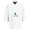 Button Chef Coat with Thermometer Pocket Thumbnail