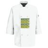 Button Chef Coat with Thermometer Pocket Thumbnail