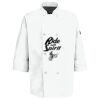 Button Chef Coat with Thermometer Pocket Thumbnail