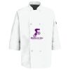 Button Chef Coat with Thermometer Pocket Thumbnail