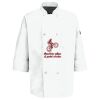 Button Chef Coat with Thermometer Pocket Thumbnail