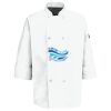 Button Chef Coat with Thermometer Pocket Thumbnail