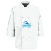 Button Chef Coat with Thermometer Pocket Thumbnail
