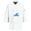 Button Chef Coat with Thermometer Pocket Thumbnail