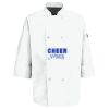 Button Chef Coat with Thermometer Pocket Thumbnail