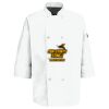 Button Chef Coat with Thermometer Pocket Thumbnail