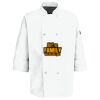 Button Chef Coat with Thermometer Pocket Thumbnail