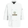 Button Chef Coat with Thermometer Pocket Thumbnail