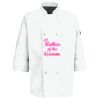 Button Chef Coat with Thermometer Pocket Thumbnail