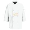 Button Chef Coat with Thermometer Pocket Thumbnail