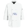 Button Chef Coat with Thermometer Pocket Thumbnail