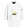 Button Chef Coat with Thermometer Pocket Thumbnail