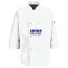 Button Chef Coat with Thermometer Pocket Thumbnail
