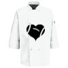 Button Chef Coat with Thermometer Pocket Thumbnail