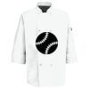 Button Chef Coat with Thermometer Pocket Thumbnail