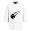 Button Chef Coat with Thermometer Pocket Thumbnail